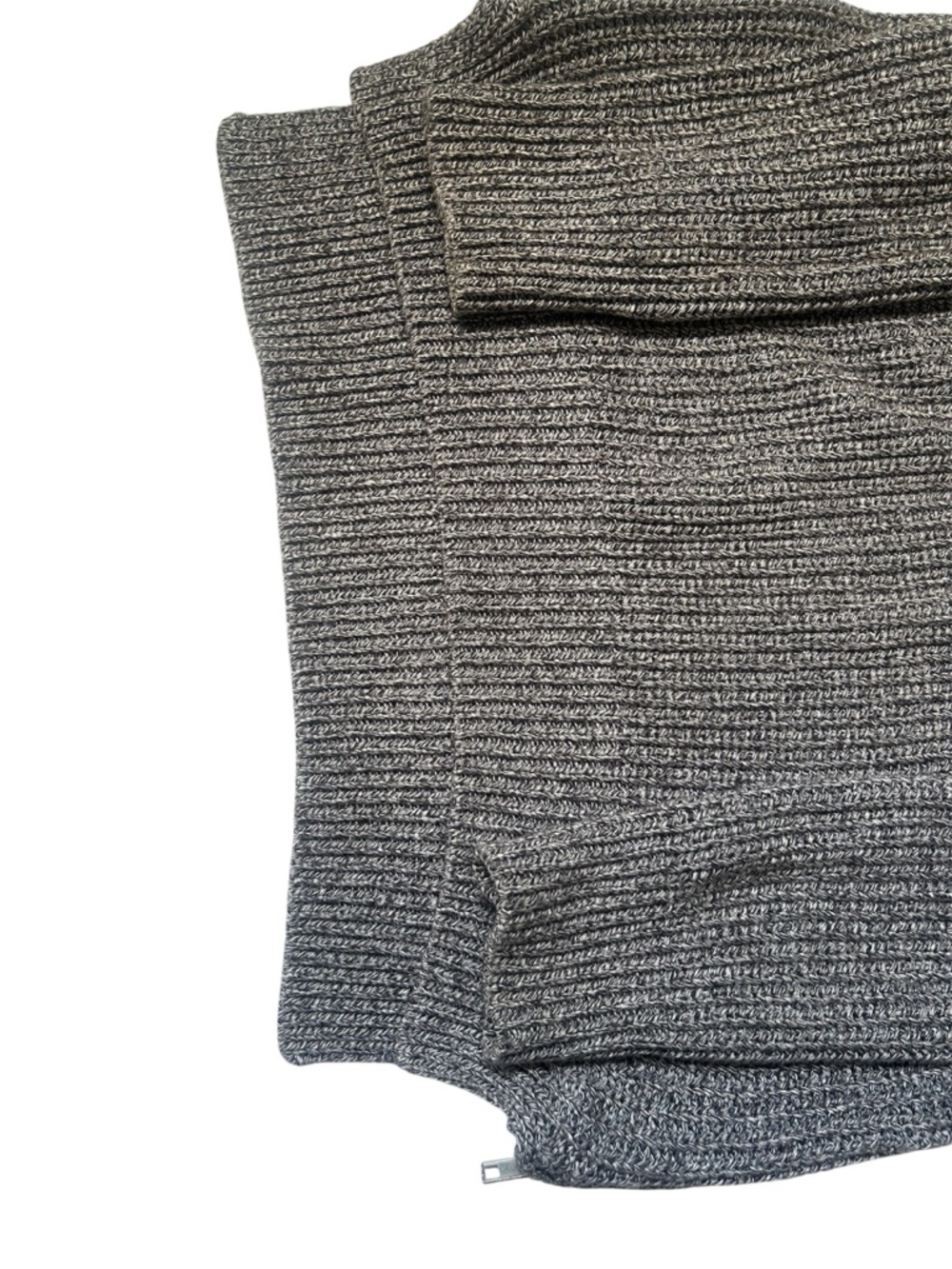 H&M Gray Ribbed Crewneck Sweater - Picture 8 of 9